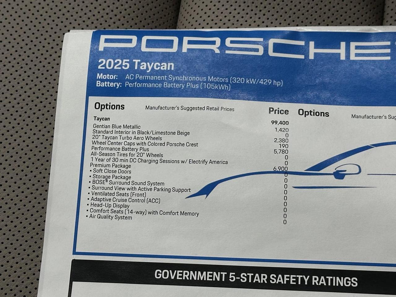 2025 Porsche Taycan Newark DE