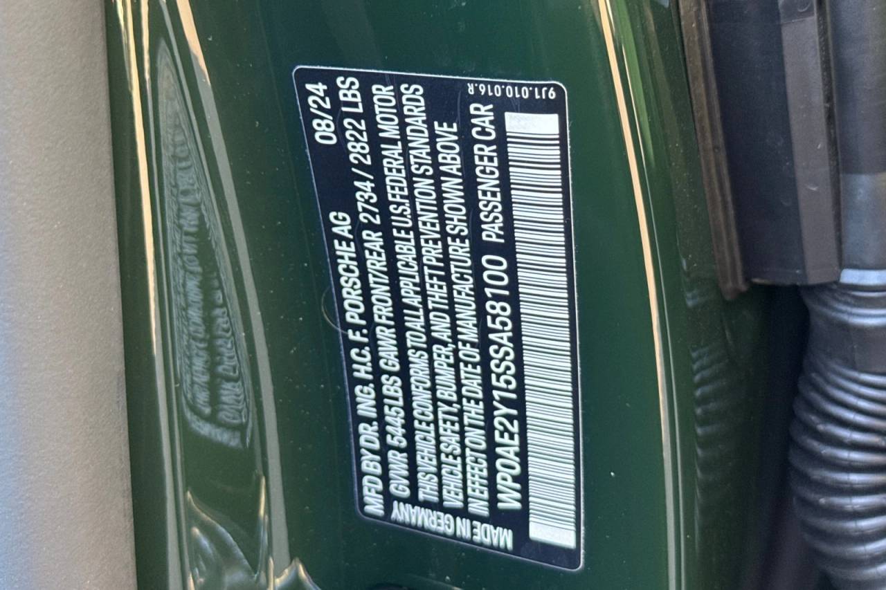 2025 Porsche Taycan Turbo GT w/ Weissach Package San Luis Obispo CA