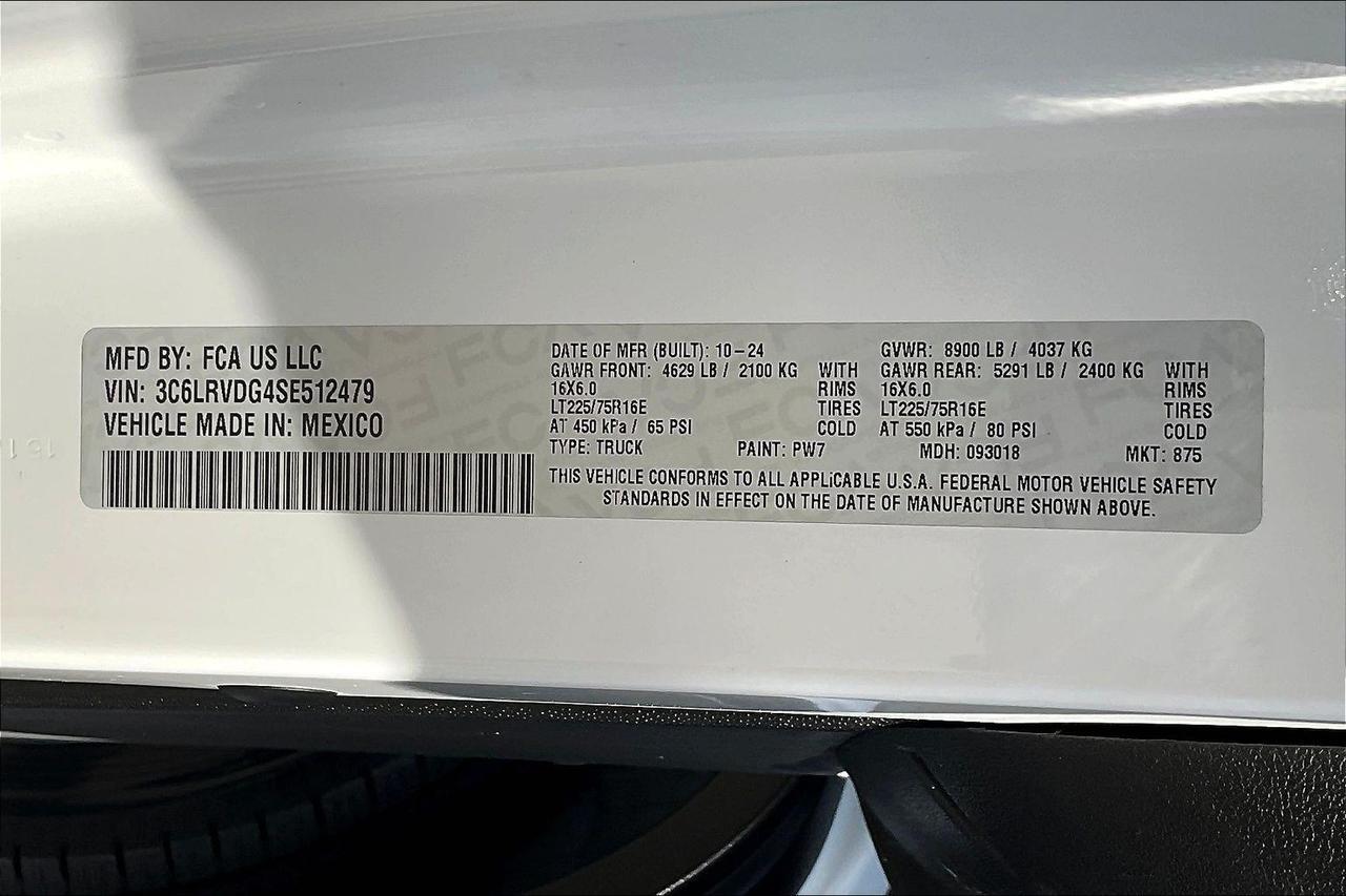 2025 RAM PROMASTER 2500 2500 HIGH Houston TX