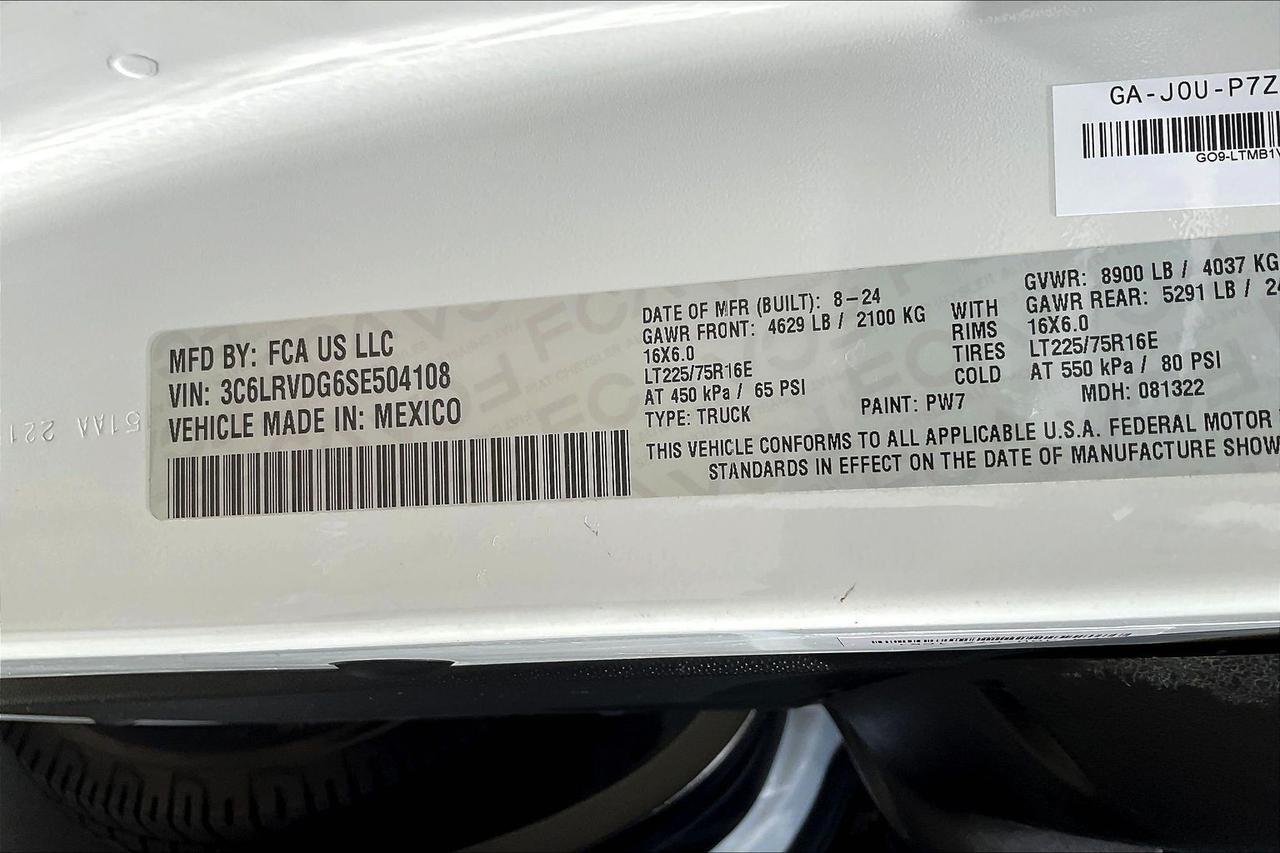 2025 RAM PROMASTER 2500 2500 HIGH Houston TX