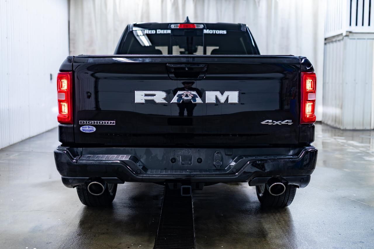 2025 Ram 1500 4x4 Crew Cab Big Horn Sport Pseat Bcam Red Deer AB