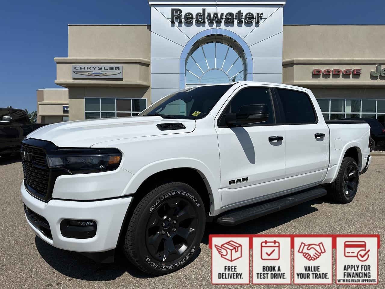 2025 Ram 1500 Big Horn | Night Edition | Level 2 | Alpine Audio | 12IN Screen | Trailer Brake | Heated Seats