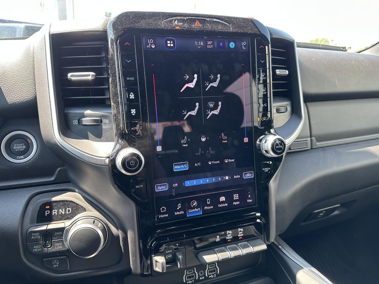 2025 Ram 1500 Big Horn | Night Edition | Level 2 | Alpine Audio | 12" Screen | Trailer Brake | Heated Seat & Wheel Redwater AB