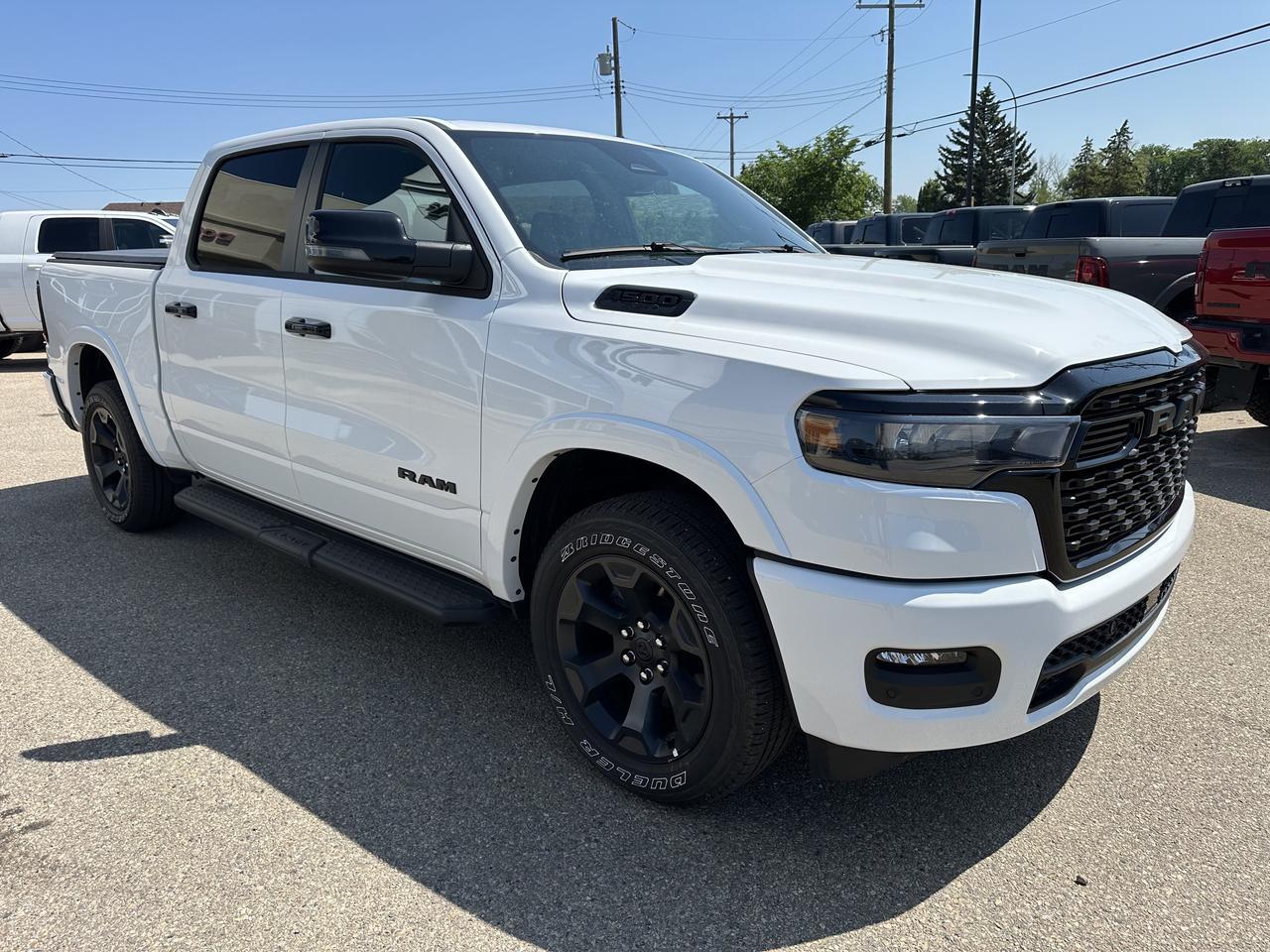 2025 Ram 1500 Big Horn | Night Edition | Level 2 | Alpine Audio | 12" Screen | Trailer Brake | Heated Seat & Wheel Redwater AB