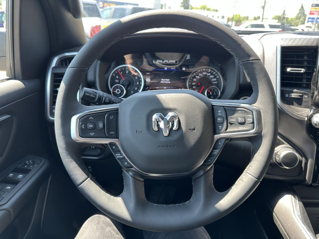2025 Ram 1500 Big Horn | Night Edition | Level 2 | Alpine Audio | 12" Screen | Trailer Brake | Heated Seat & Wheel Redwater AB