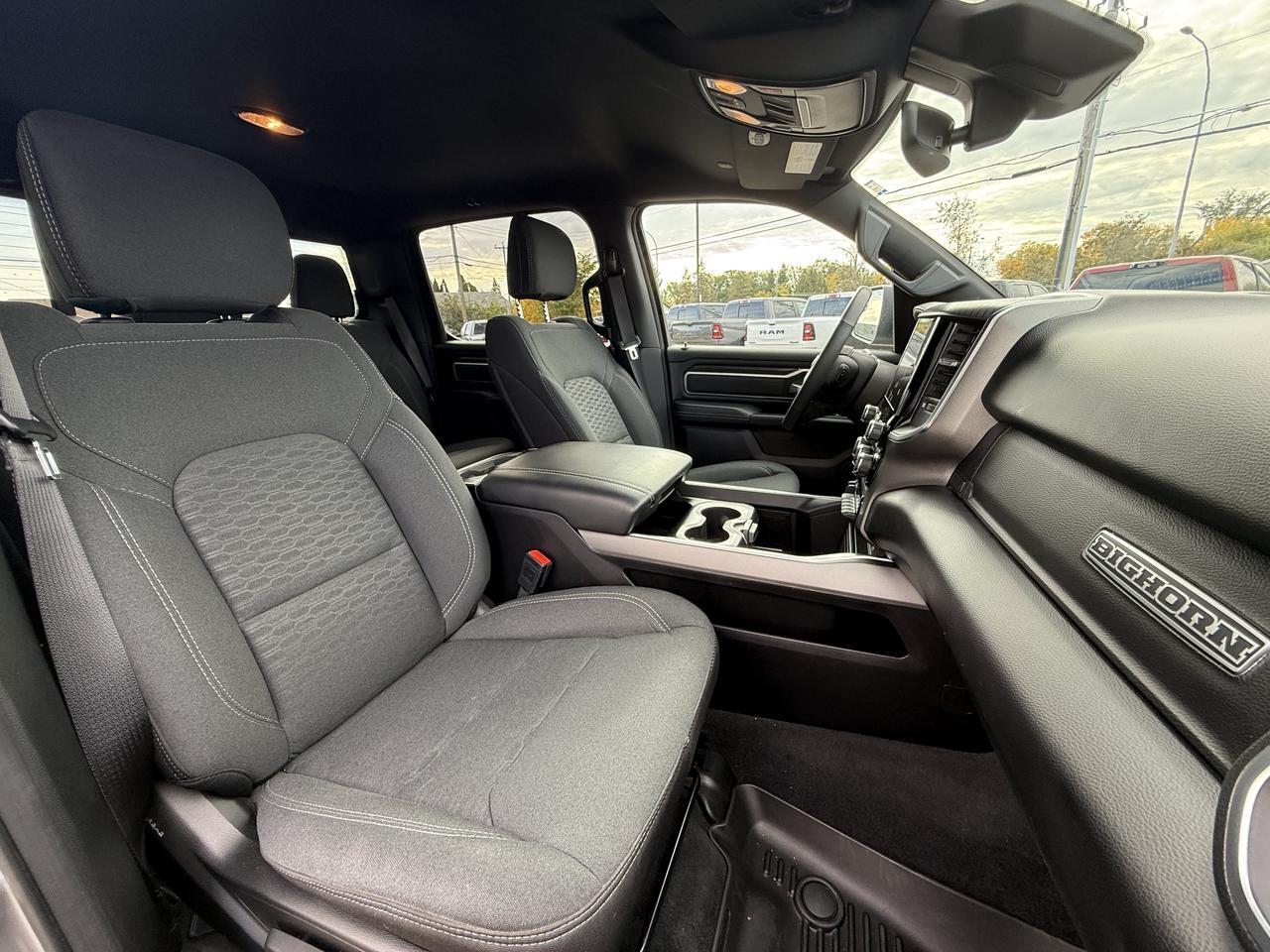 2025 Ram 1500 Big Horn Crew Cab 4x4 | Low KMs | Sport Appearance Pkg | Cloth Heated Seats | Remote Start Redwater AB