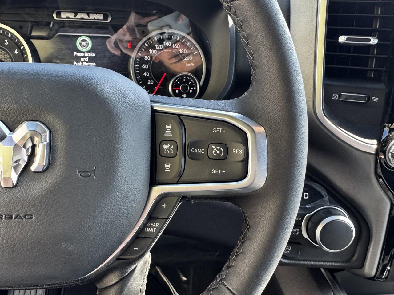 2025 Ram 1500 Big Horn Night Edition Crew Cab 4x4 | 3L Hurricane | Heated Seats | NAV | Alpine Audio Redwater AB