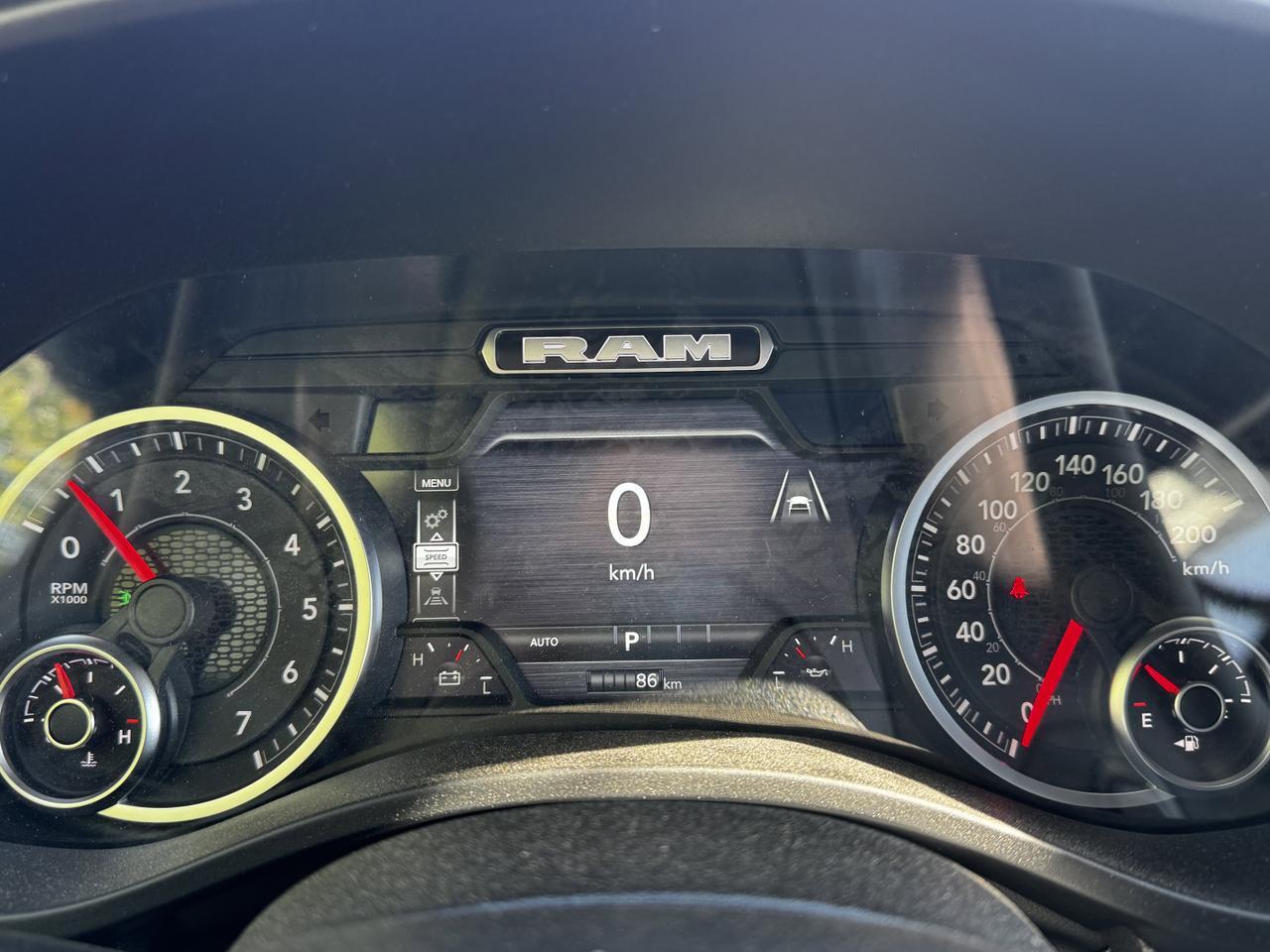 2025 Ram 1500 Big Horn Night Edition Crew Cab 4x4 | 3L Hurricane | Heated Seats | NAV | Alpine Audio Redwater AB