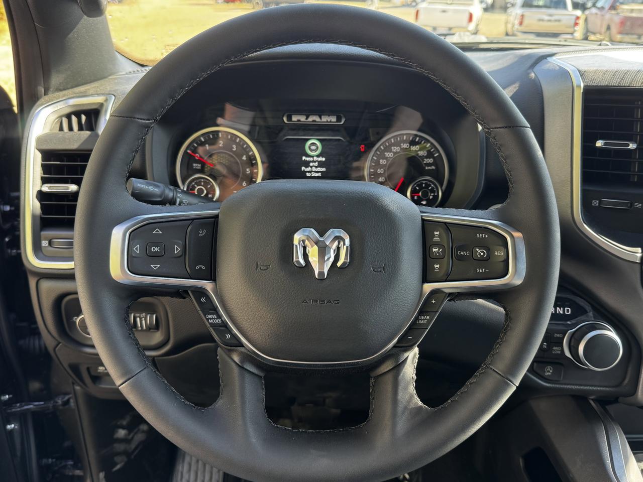 2025 Ram 1500 Big Horn Night Edition Crew Cab 4x4 | 3L Hurricane | Heated Seats | NAV | Alpine Audio Redwater AB