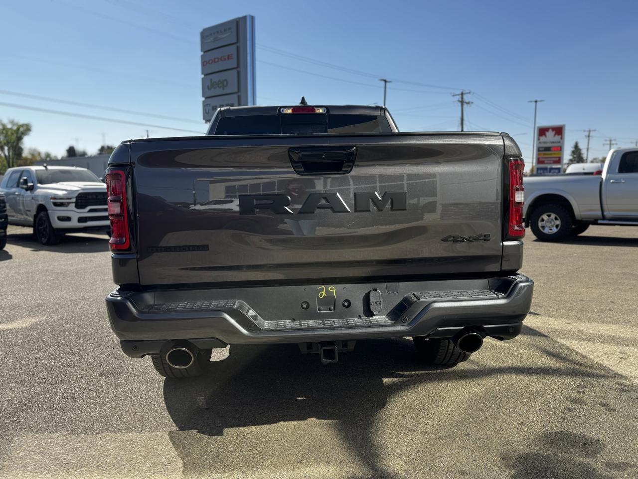 2025 Ram 1500 Big Horn Night Edition Crew Cab 4x4 | 3L Hurricane | Heated Seats | NAV | Alpine Audio Redwater AB