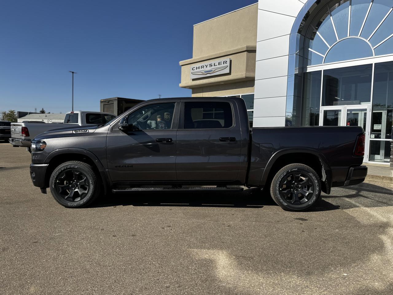 2025 Ram 1500 Big Horn Night Edition Crew Cab 4x4 | 3L Hurricane | Heated Seats | NAV | Alpine Audio Redwater AB