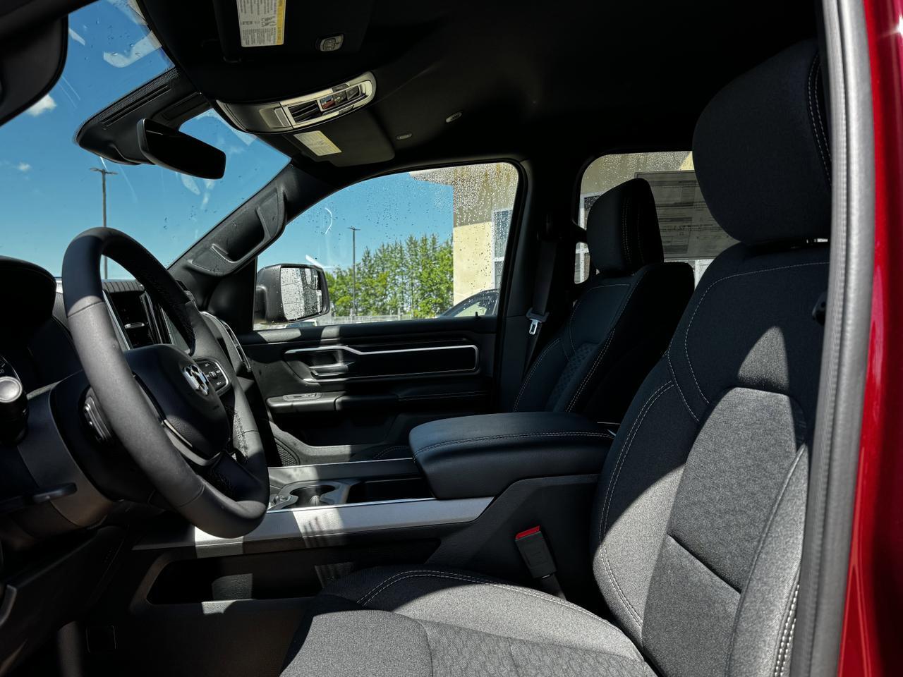2025 Ram 1500 Big Horn Sport Crew Cab 4x4 | 3L Hurricane | Heated Seats | Alpine | NAV Redwater AB