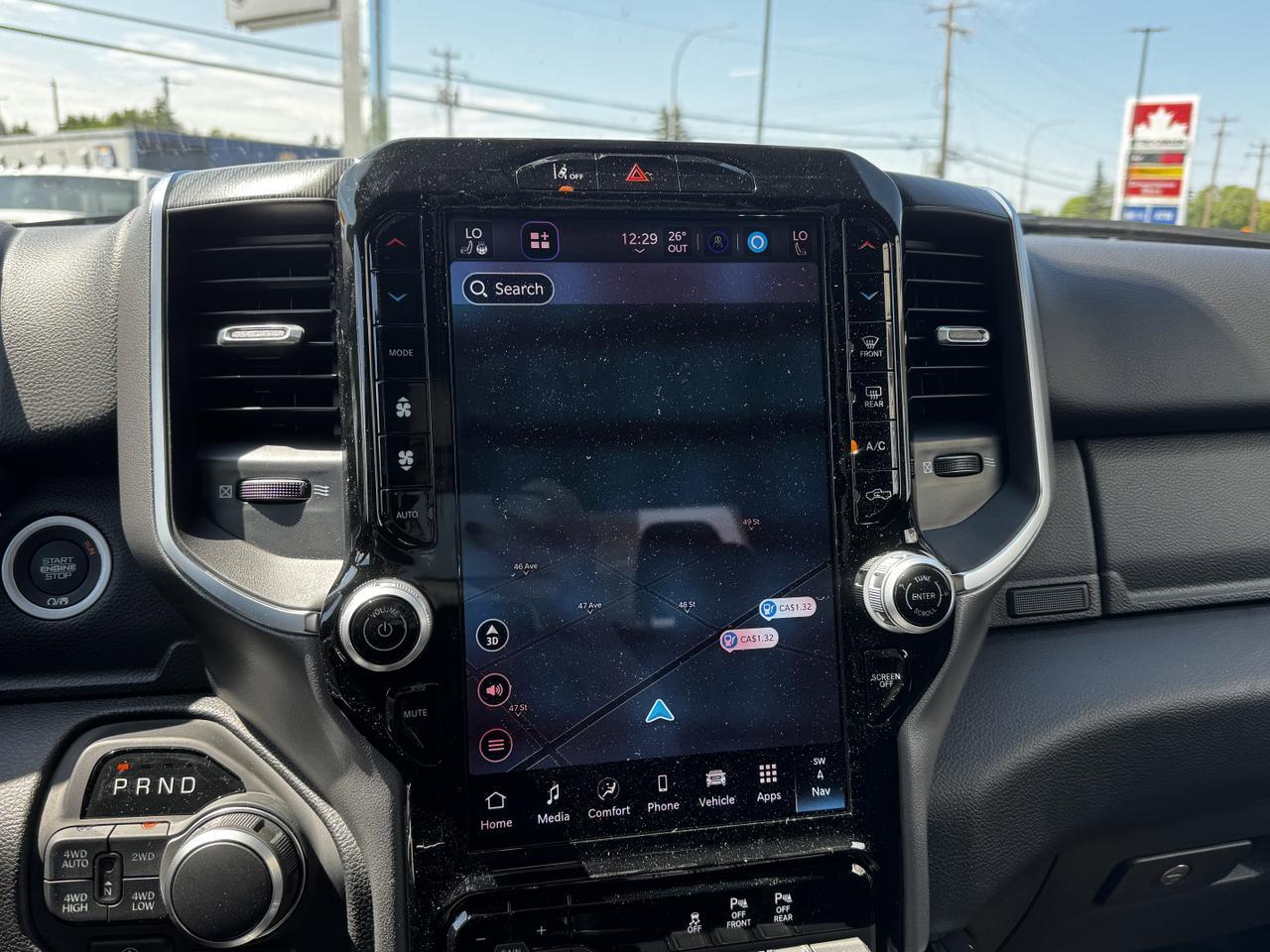 2025 Ram 1500 Big Horn Sport Crew Cab 4x4 | 3L Hurricane | Heated Seats | Alpine | NAV Redwater AB