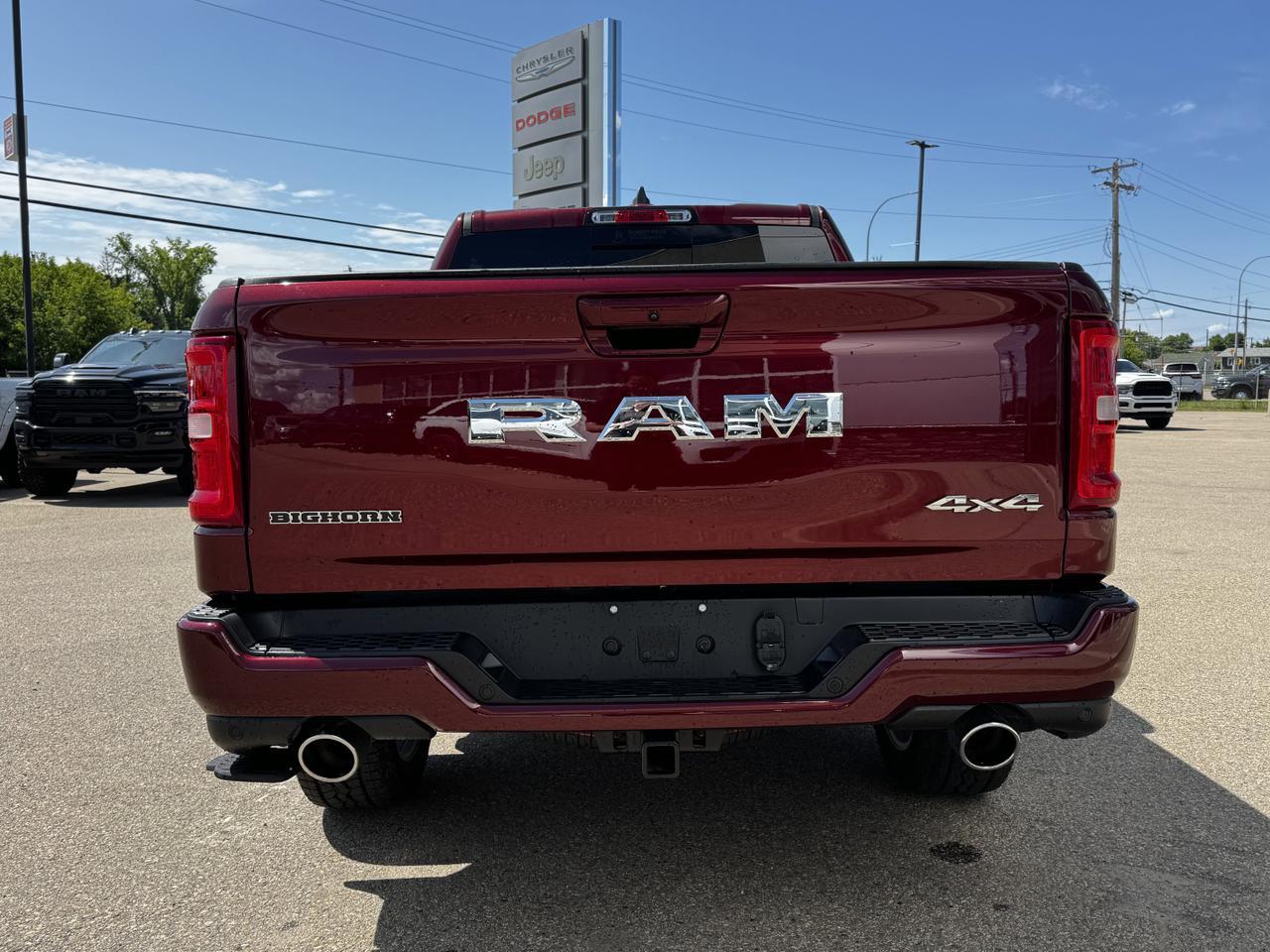 2025 Ram 1500 Big Horn Sport Crew Cab 4x4 | 3L Hurricane | Heated Seats | Alpine | NAV Redwater AB