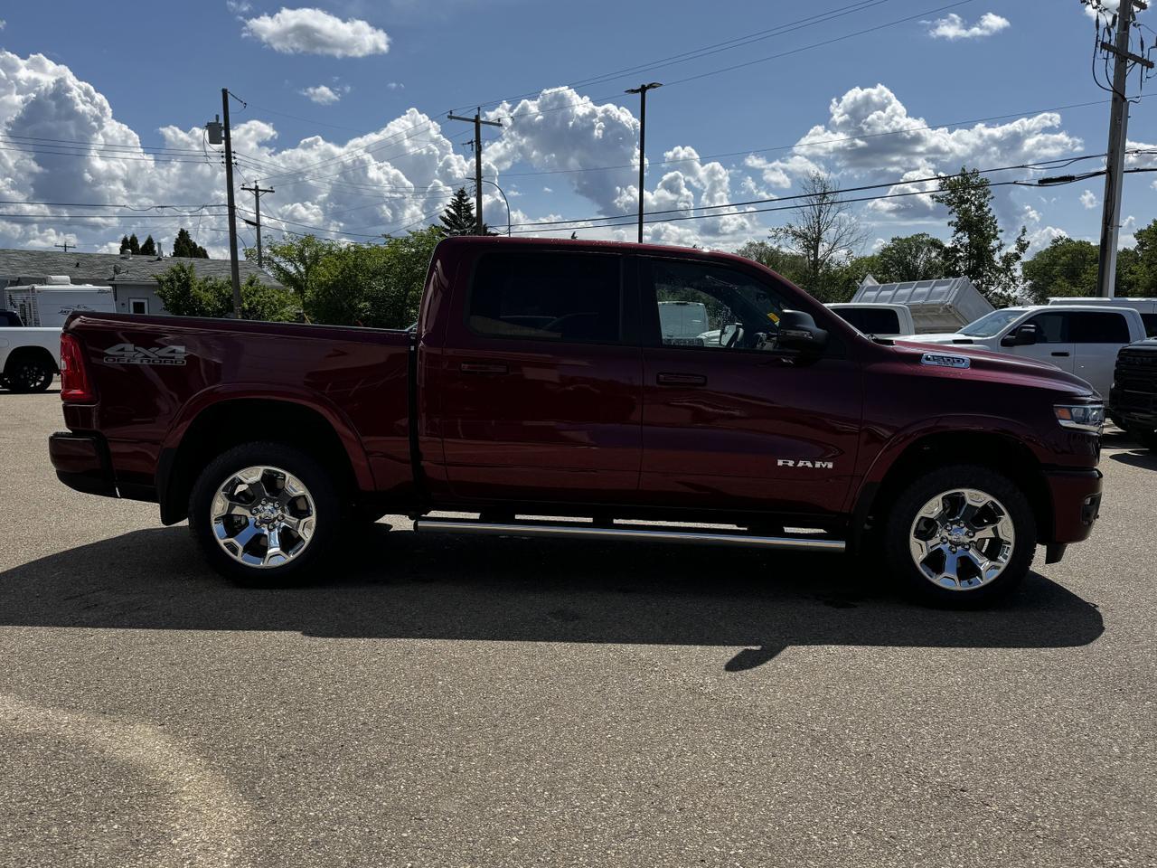 2025 Ram 1500 Big Horn Sport Crew Cab 4x4 | 3L Hurricane | Heated Seats | Alpine | NAV Redwater AB