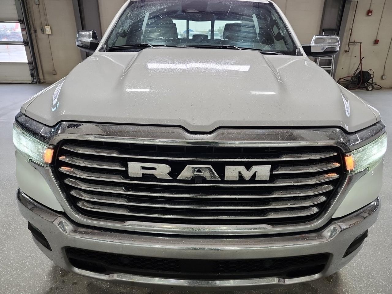 2025 Ram 1500 Laramie Crew Cab 4x4 | 3L Hurricane Twin Turbo | Heated Vented Leather Seats | NAV | 12IN Display Redwater AB