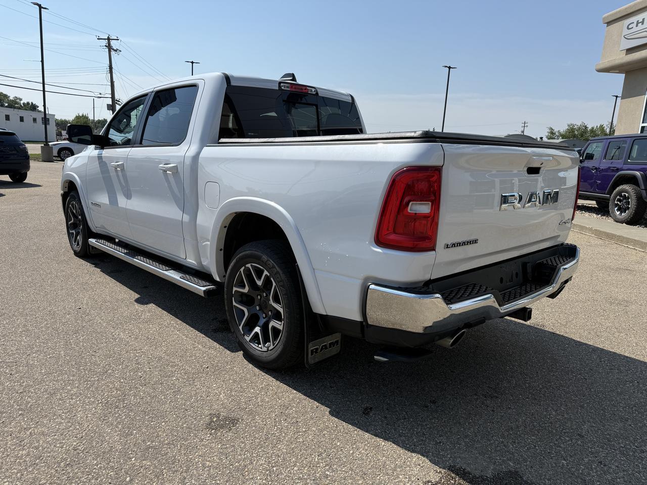 2025 Ram 1500 Laramie Crew Cab 4x4 | 3L Hurricane Twin Turbo | Heated Vented Leather Seats | NAV | 12IN Display Redwater AB