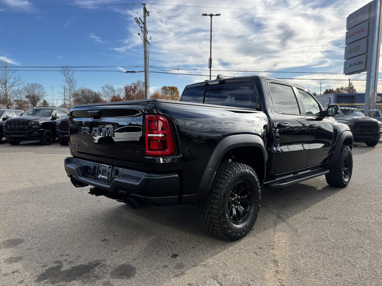 2025 Ram 1500 RHO Crew Cab 4x4 | 3L Hurricane | Premium Leather | Power Tailgate | Pano Sunroof Redwater AB