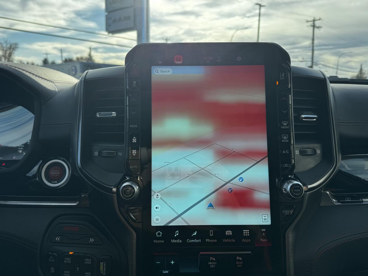 2025 Ram 1500 RHO Crew Cab 4x4 | 3L Hurricane | Premium Leather | Power Tailgate | Pano Sunroof Redwater AB