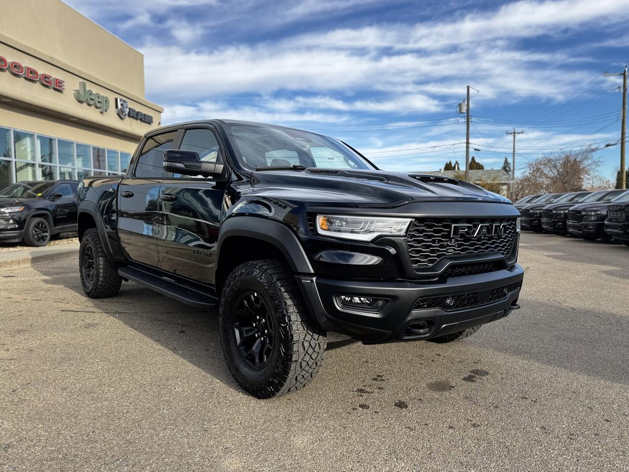2025 Ram 1500 RHO Crew Cab 4x4 | 3L Hurricane | Premium Leather | Power Tailgate | Pano Sunroof Redwater AB