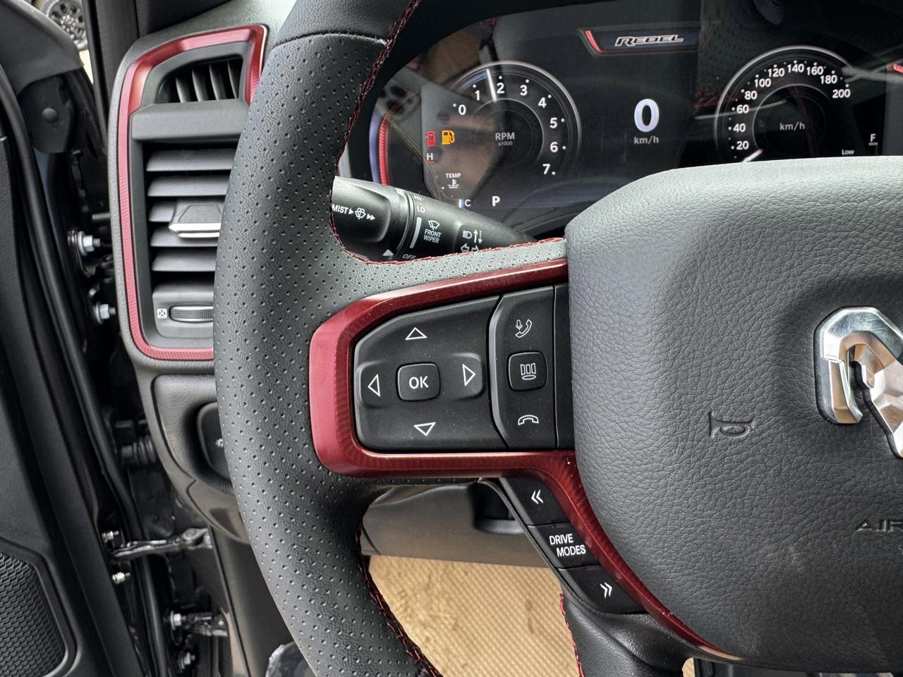 2025 Ram 1500 Rebel Crew Cab 4x4 | Rig Ready RAM LIFTED | 3L Hurricane Twin Turbo | Heated Seats | Offroad Package Redwater AB