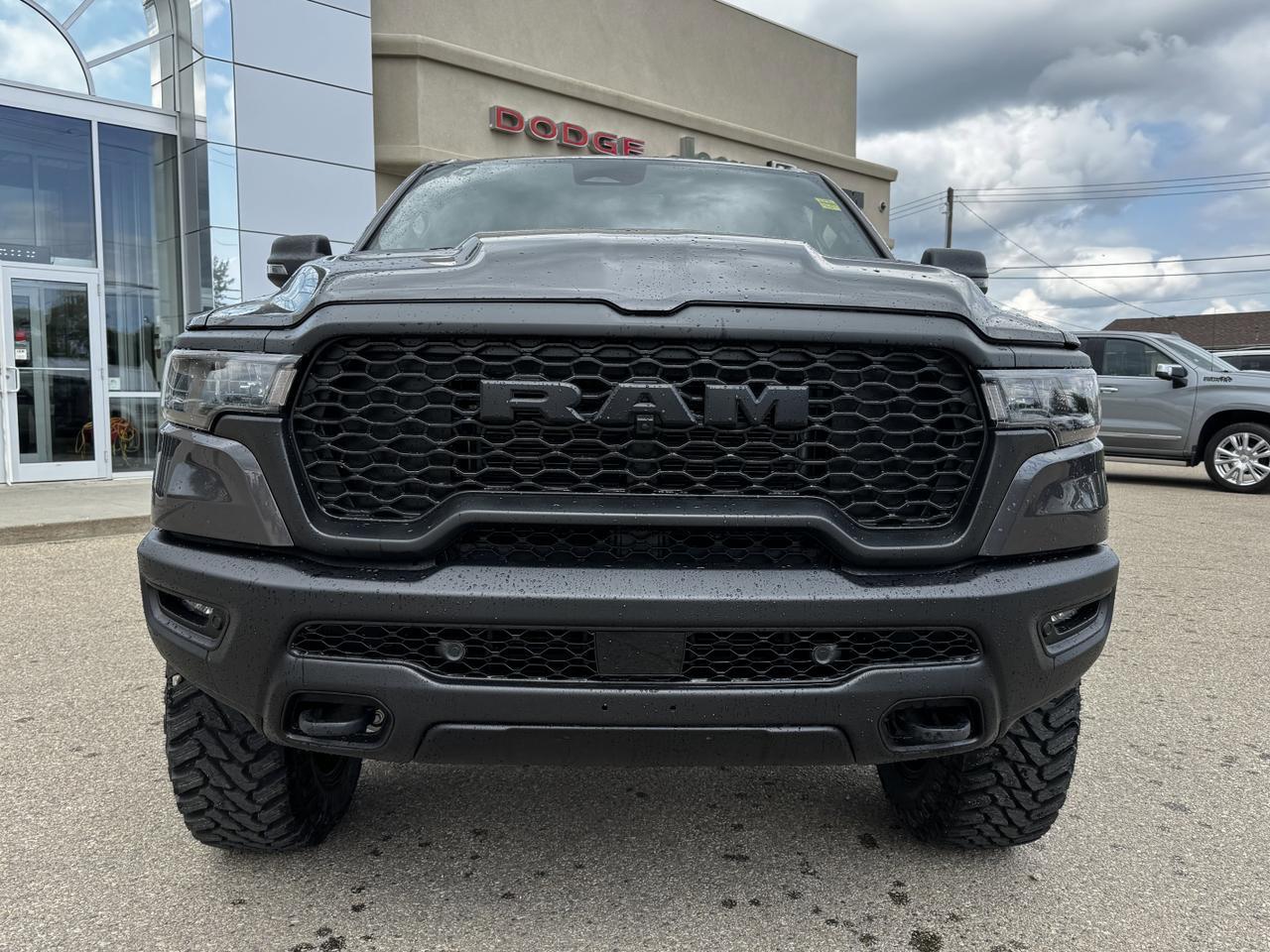 2025 Ram 1500 Rebel Crew Cab 4x4 | Rig Ready RAM LIFTED | 3L Hurricane Twin Turbo | Heated Seats | Offroad Package Redwater AB