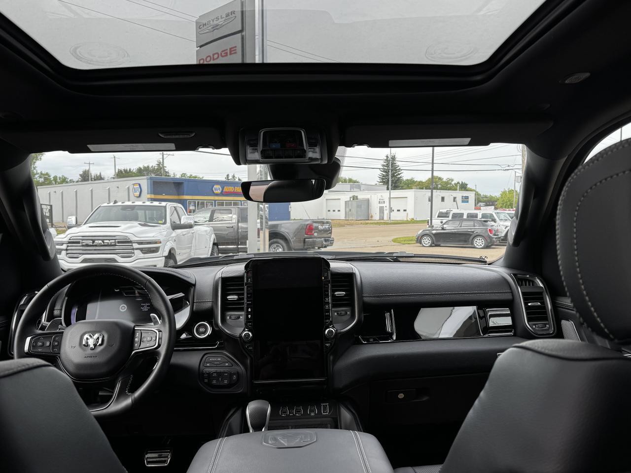 2025 Ram 1500 Rebel GT Crew Cab 4x4 | 3L Hurricane | Leather | Sunroof | Power Tailgate | NAV Redwater AB