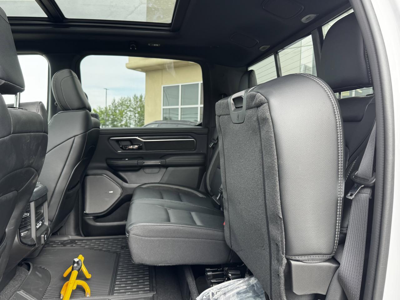 2025 Ram 1500 Rebel GT Crew Cab 4x4 | 3L Hurricane | Leather | Sunroof | Power Tailgate | NAV Redwater AB