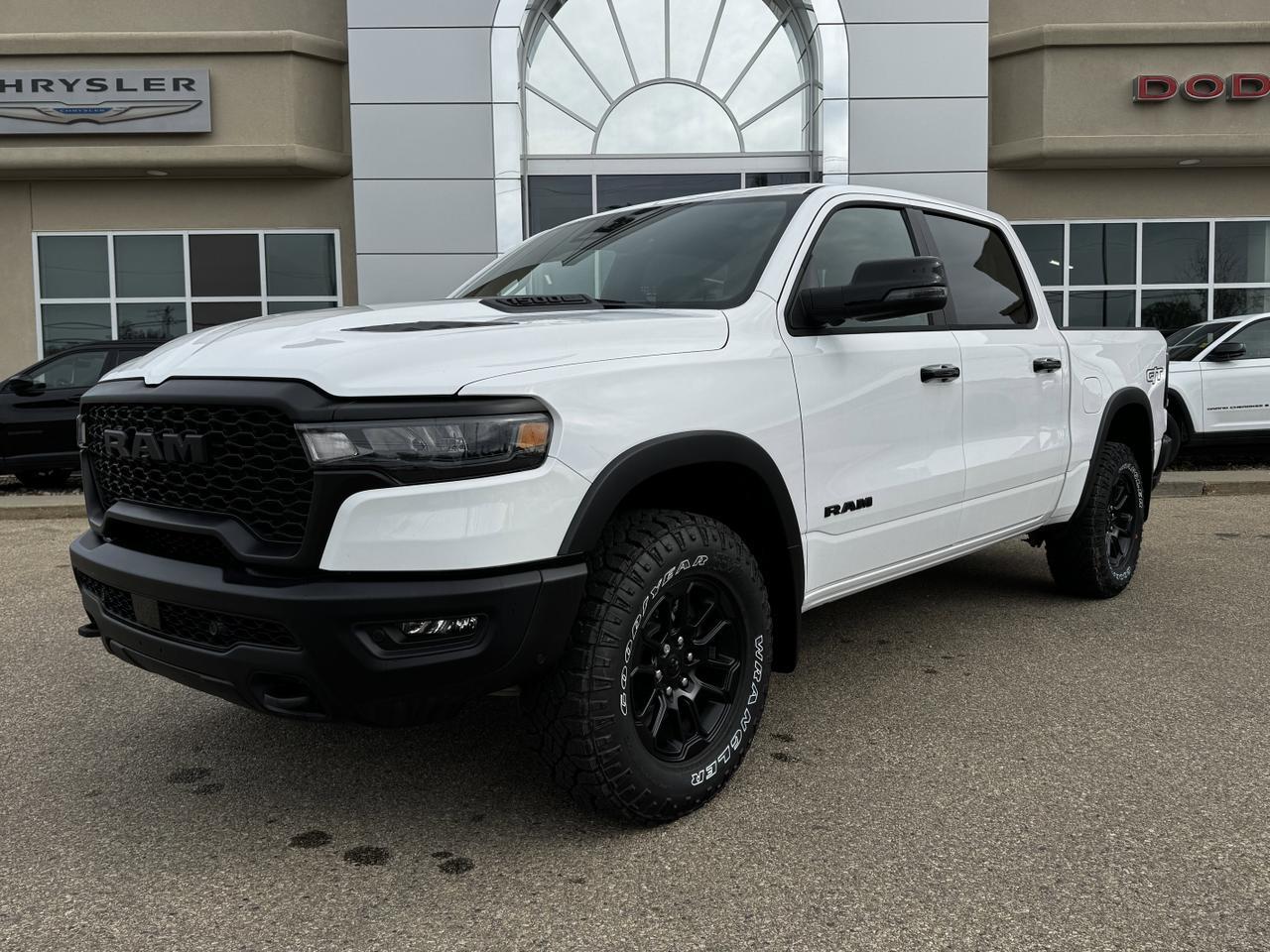 2025 Ram 1500 Rebel GT Crew Cab 4x4 | 3L Hurricane | Leather | Sunroof | Power Tailgate | NAV Redwater AB
