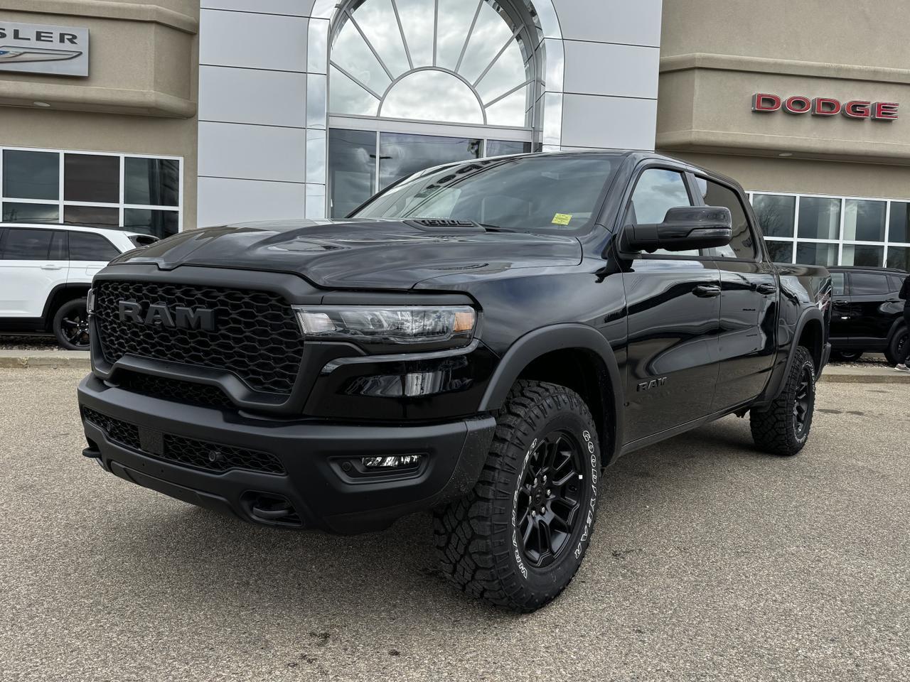 2025 Ram 1500 Rebel X Crew Cab 4x4 | Hurricane Twin Turbo | Leather | NAV | Heated Seats | harmon kardon Redwater AB
