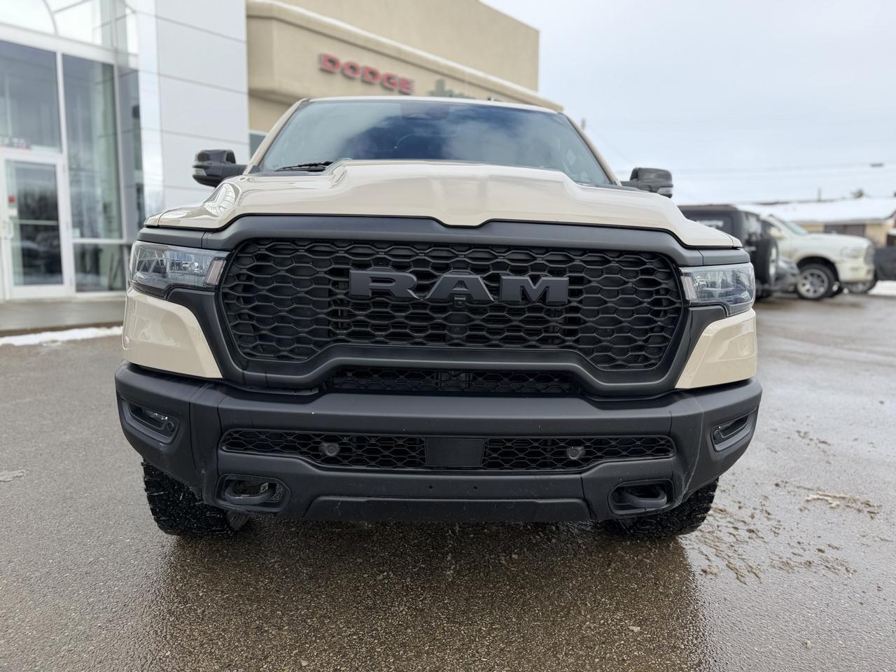 2025 Ram 1500 Rebel X Crew Cab 4x4 | Leather | Pano SunRoof | Level 2 Equip Pkg | Box Liner | Heated Seats | Nav Redwater AB