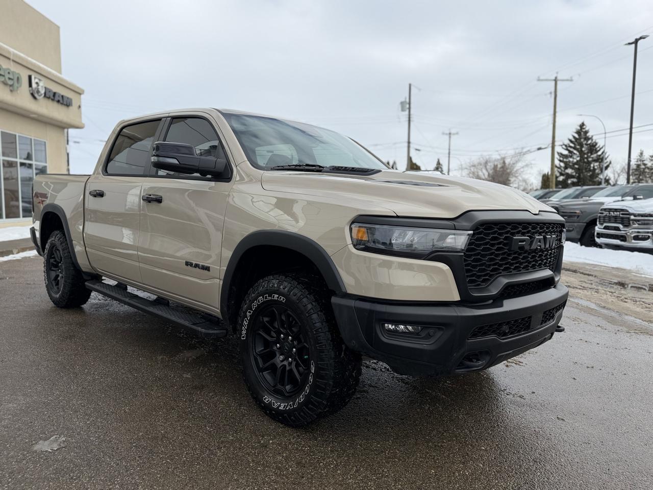 2025 Ram 1500 Rebel X Crew Cab 4x4 | Leather | Pano SunRoof | Level 2 Equip Pkg | Box Liner | Heated Seats | Nav Redwater AB