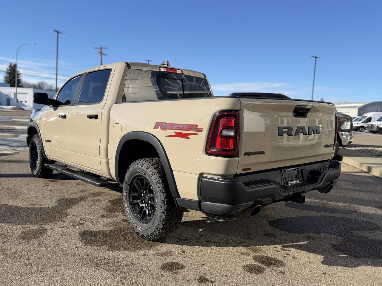 2025 Ram 1500 Rebel X Crew Cab 4x4 | Leather | Pano SunRoof | Level 2 Equip Pkg | Box Liner | Heated Seats | Nav Redwater AB