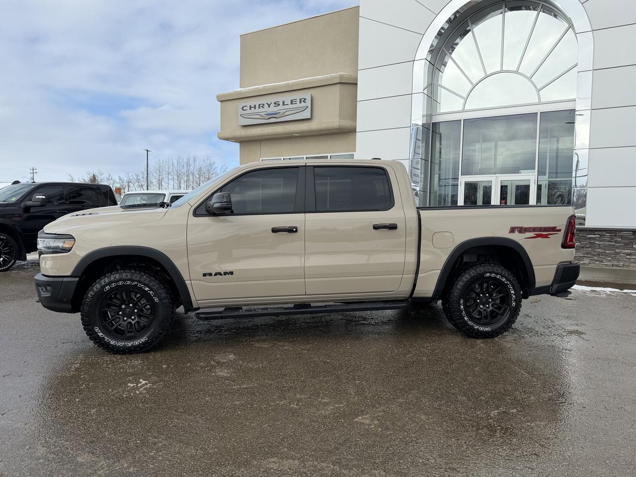2025 Ram 1500 Rebel X Crew Cab 4x4 | Leather | Pano SunRoof | Level 2 Equip Pkg | Box Liner | Heated Seats | Nav Redwater AB