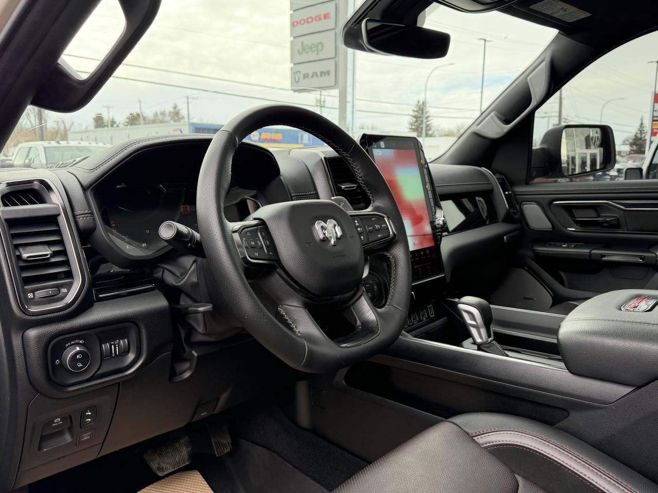 2025 Ram 1500 Rebel X Crew Cab 4x4 | Leather | Pano SunRoof | Level 2 Equip Pkg | Box Liner | Heated Seats | Nav Redwater AB