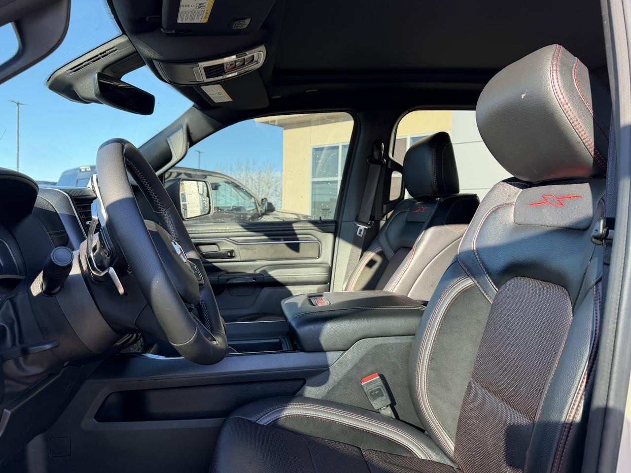 2025 Ram 1500 Rebel X Crew Cab 4x4 | Leather | Pano SunRoof | Level 2 Equip Pkg | Box Liner | Heated Seats | Nav Redwater AB
