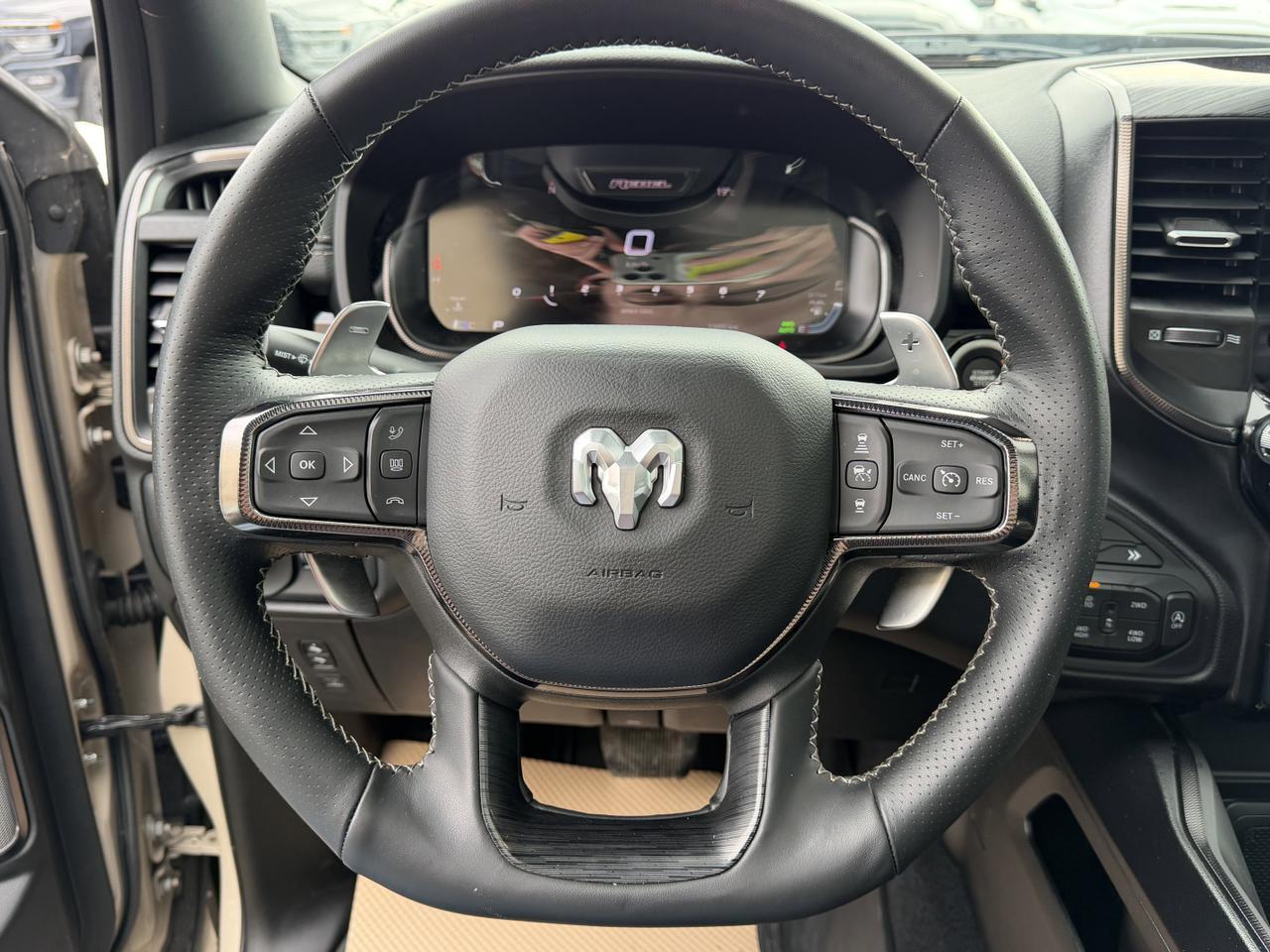 2025 Ram 1500 Rebel X Crew Cab 4x4 | Leather | Pano SunRoof | Level 2 Equip Pkg | Box Liner | Heated Seats | Nav Redwater AB