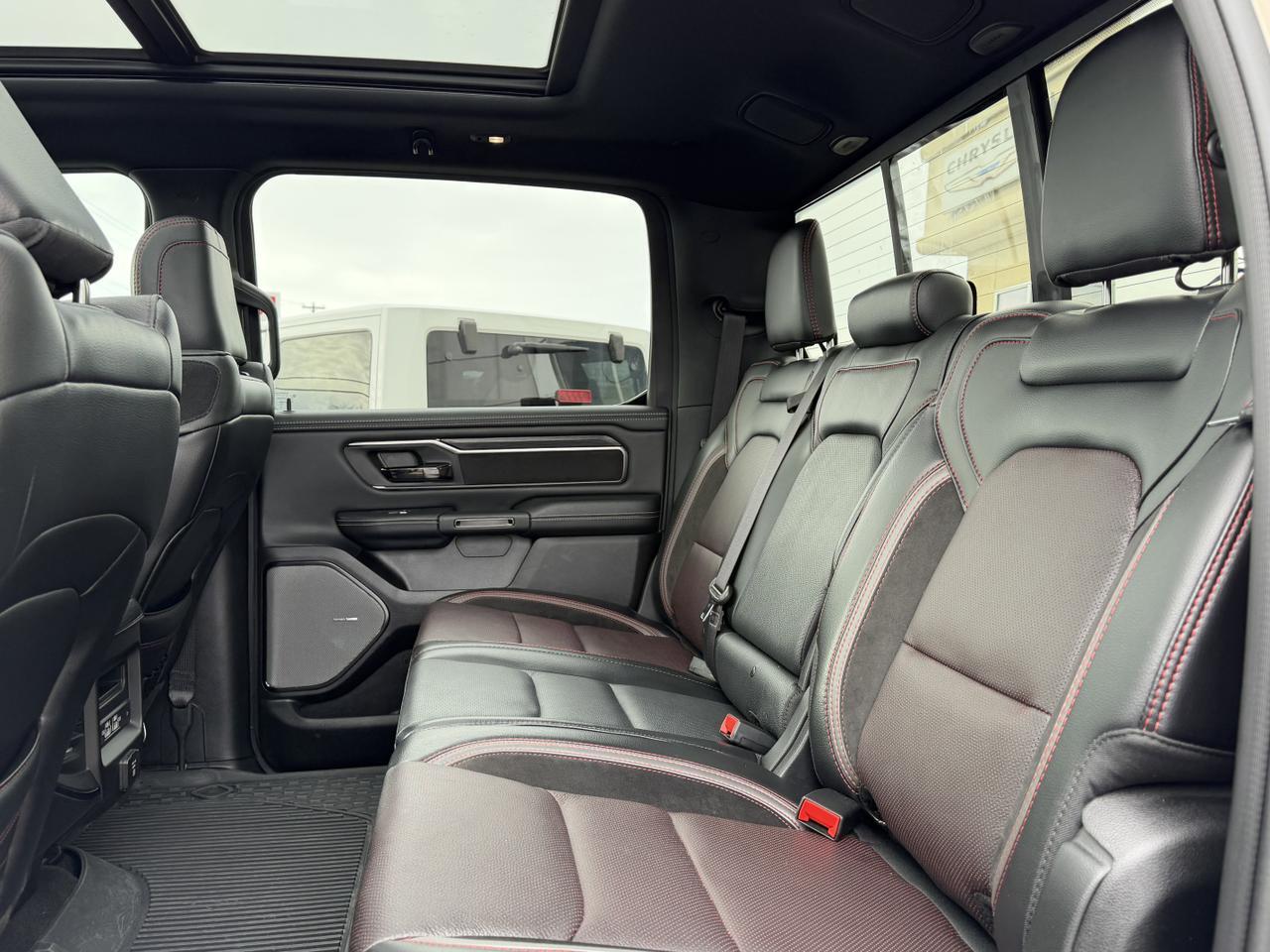 2025 Ram 1500 Rebel X Crew Cab 4x4 | Leather | Pano SunRoof | Level 2 Equip Pkg | Box Liner | Heated Seats | Nav Redwater AB