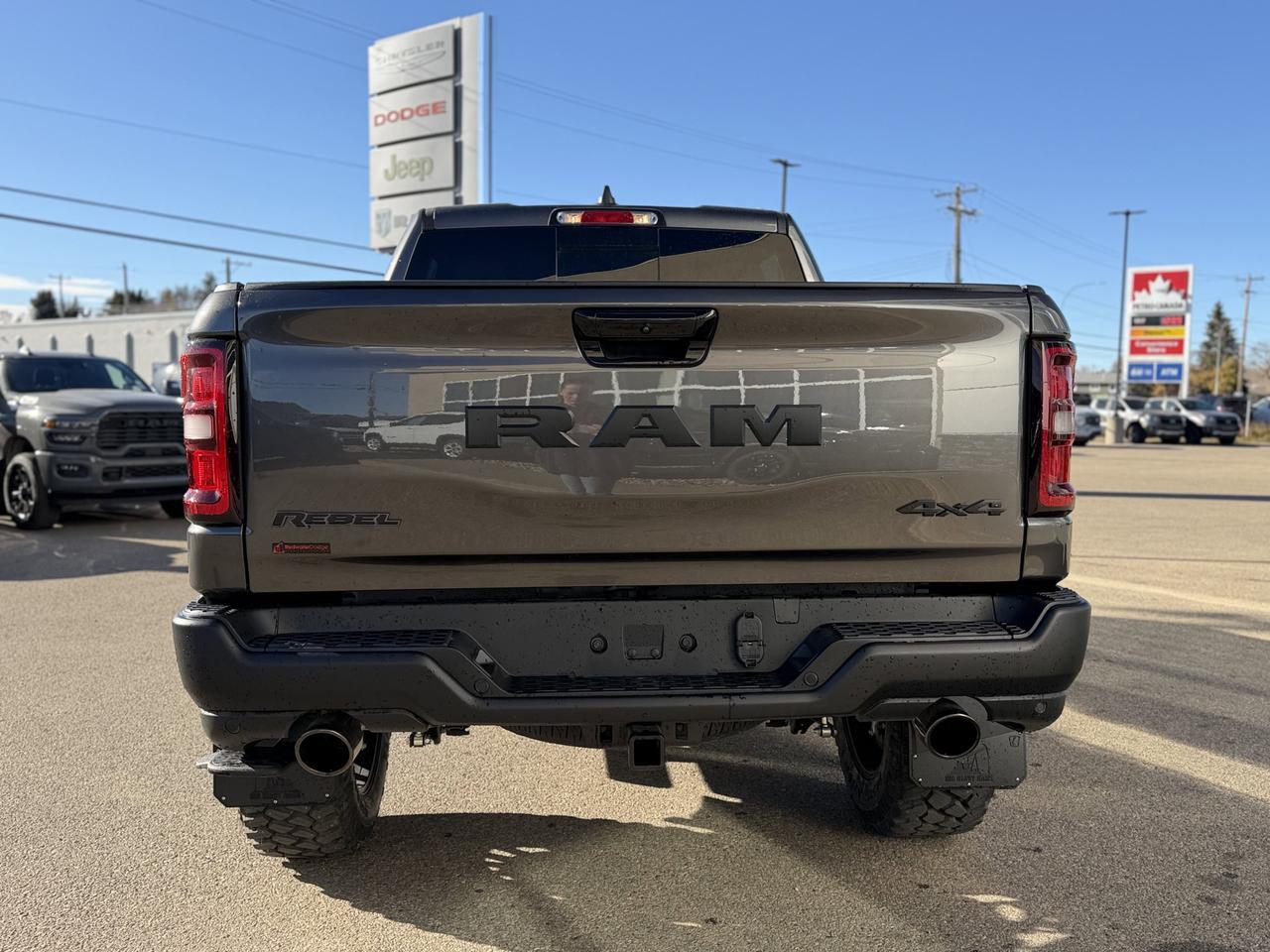 2025 Ram 1500 Rebel X Crew Cab 4x4 | Rig Ready Ram | Low KMs | 3L Hurricane | NAV | Heated Vented Seats Redwater AB