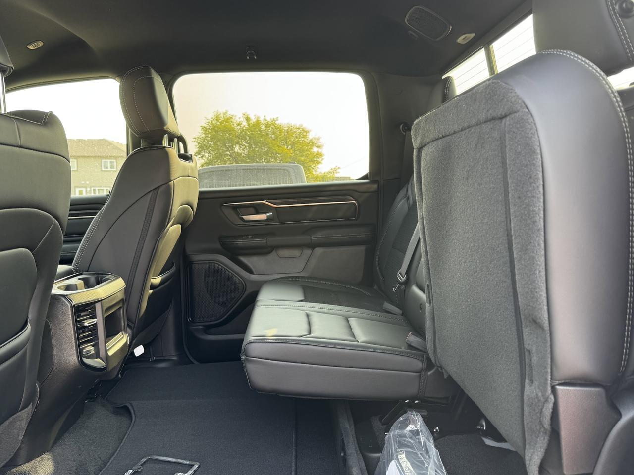 2025 Ram 1500 Sport Crew Cab 4x4 | 3L Hurricane | Rig Ready RAM Upgrades | Leather | Tonneau Cover Redwater AB