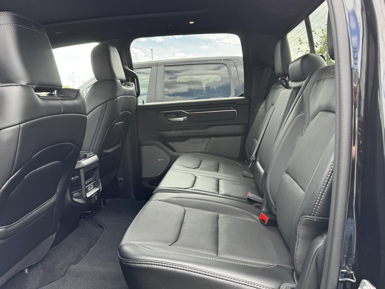 2025 Ram 1500 Sport Night Edition Crew Cab 4x4 | 3L Hurricane | Leather | Heated Vented Seats | NAV | Pano Sunroof Redwater AB
