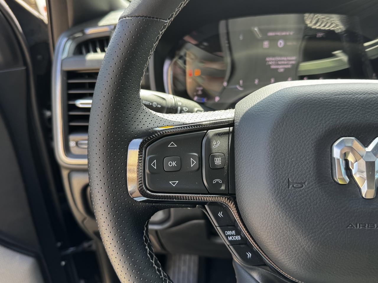 2025 Ram 1500 Sport Night Edition Crew Cab 4x4 | 3L Hurricane | Leather | Heated Vented Seats | Pano Sunroof | NAV Redwater AB
