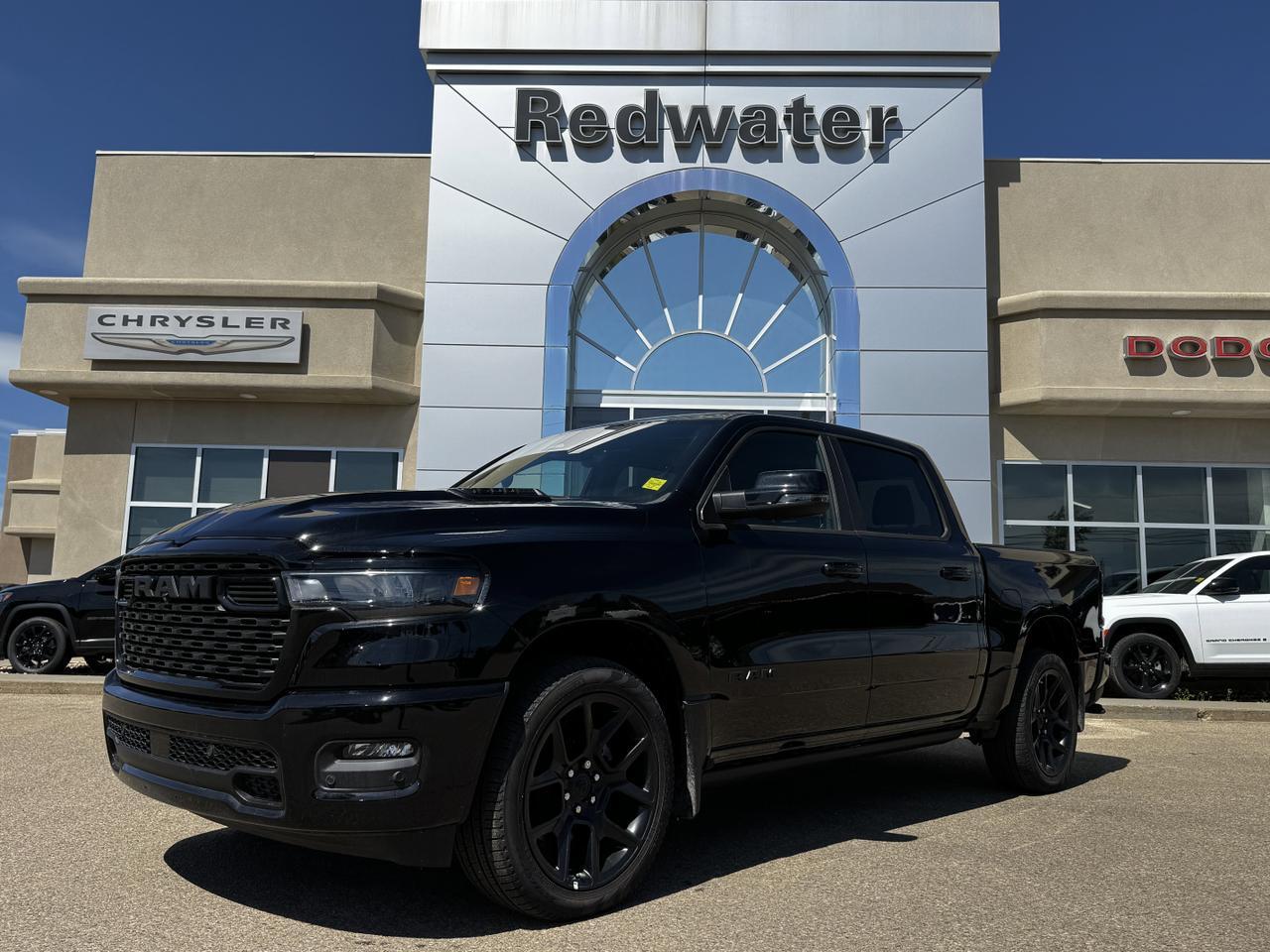 2025 Ram 1500 Sport Night Edition Crew Cab 4x4 | 3L Hurricane | Leather | Heated Vented Seats | Pano Sunroof | NAV