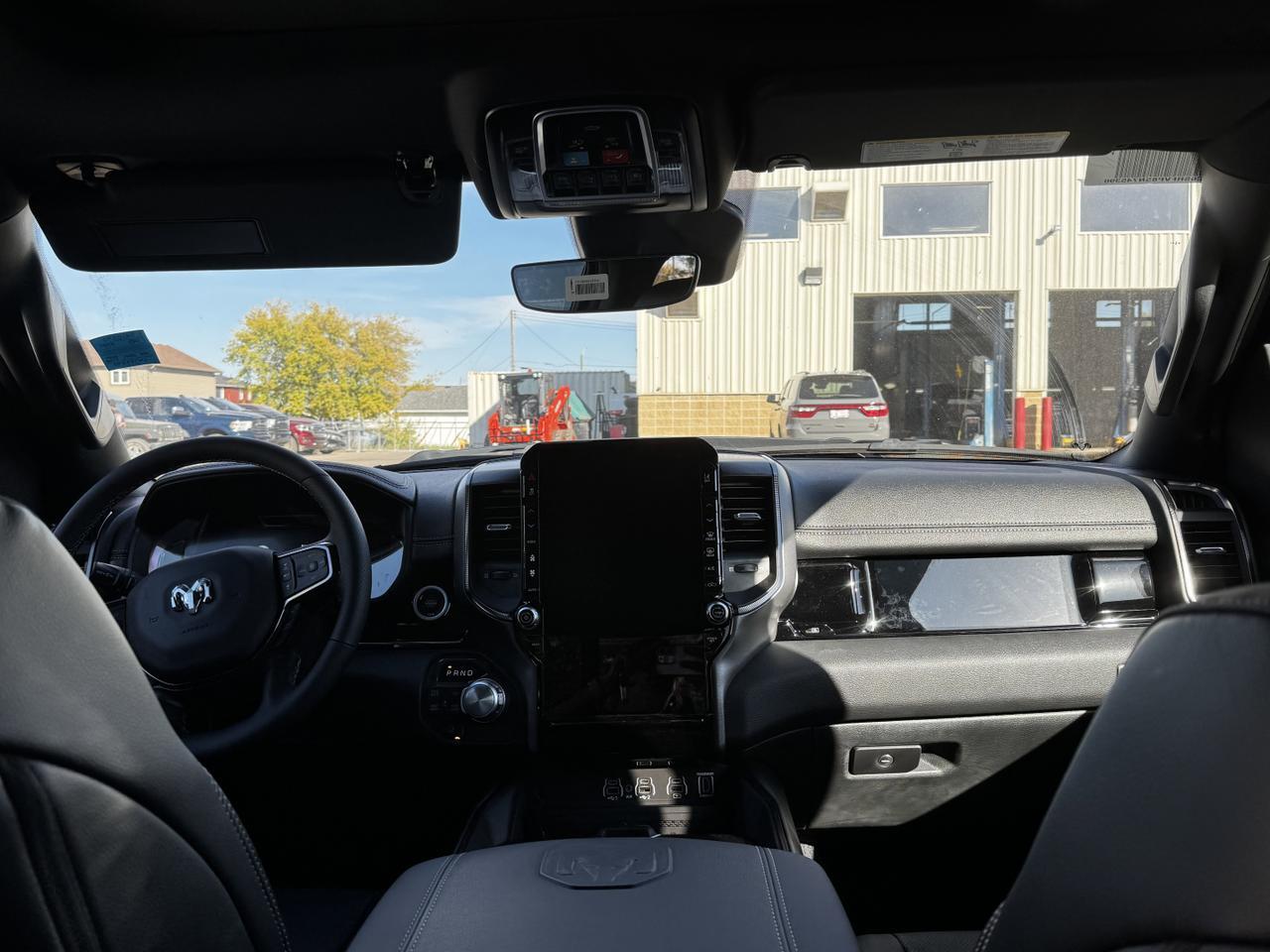 2025 Ram 1500 Sport Night Edition Crew Cab 4x4 | 3L Hurricane | Leather | Heated Vented Seats | Pano Sunroof Redwater AB