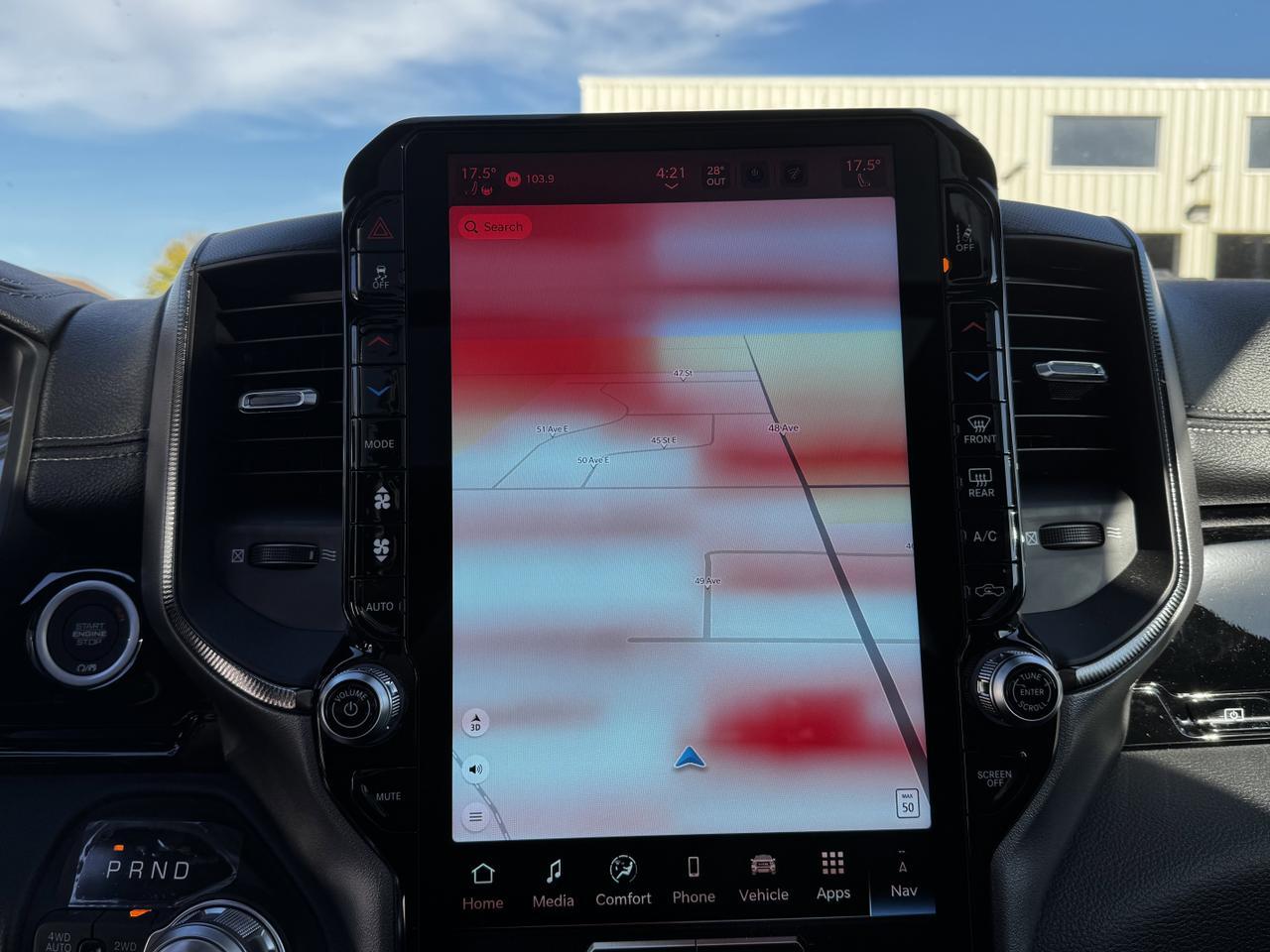 2025 Ram 1500 Sport Night Edition Crew Cab 4x4 | 3L Hurricane | Leather | Heated Vented Seats | Pano Sunroof Redwater AB