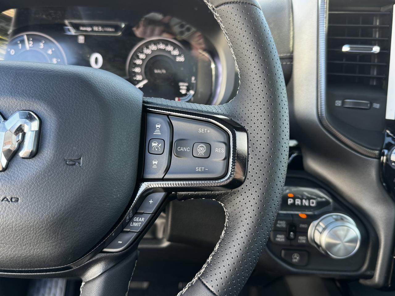 2025 Ram 1500 Sport Night Edition Crew Cab 4x4 | 3L Hurricane | Leather | Heated Vented Seats | Pano Sunroof Redwater AB