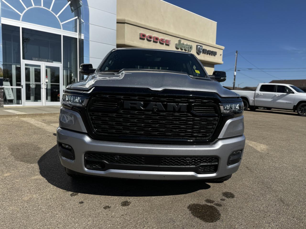 2025 Ram 1500 Sport Night Edition Crew Cab 4x4 | 3L Hurricane | Leather | Heated Vented Seats | Pano Sunroof Redwater AB