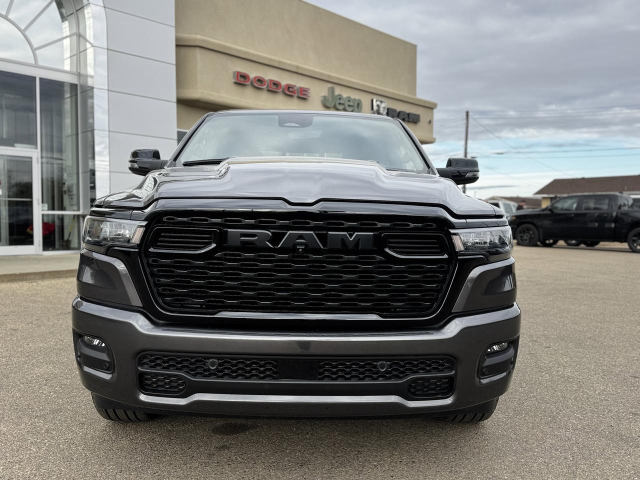 2025 Ram 1500 Sport Night Edition Crew Cab 4x4 | 3L Hurricane | Leather | NAV | Heated Vented Seats Redwater AB