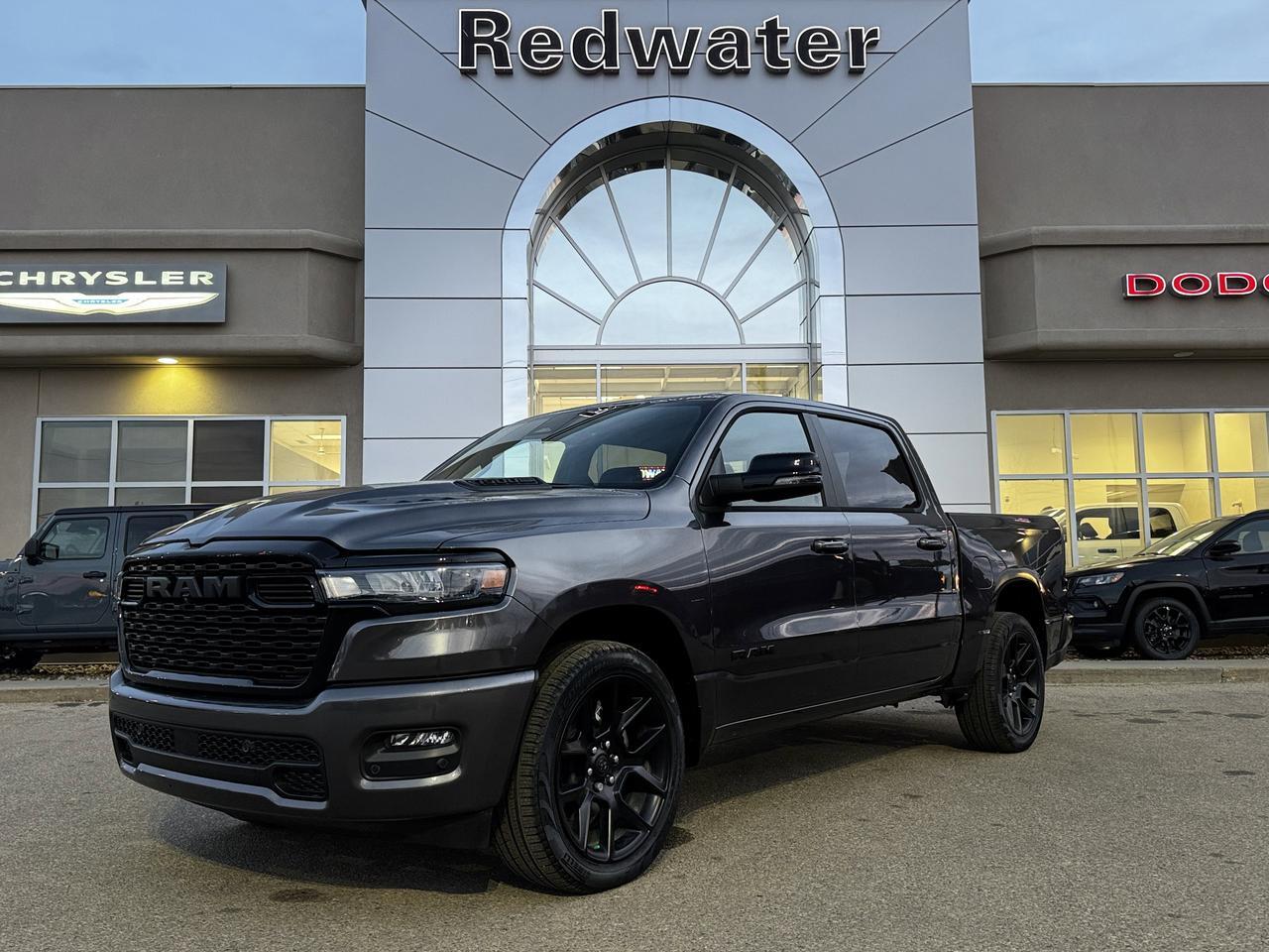 2025 Ram 1500 Sport Night Edition Crew Cab 4x4 | 3L Hurricane | Leather | NAV | Heated Vented Seats