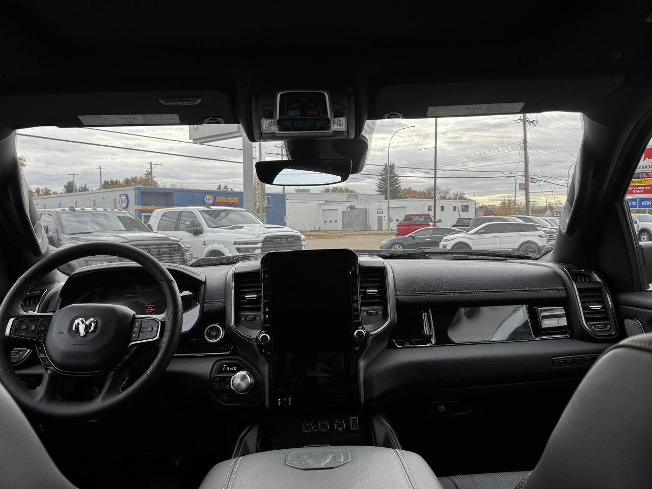 2025 Ram 1500 Sport Night Edition Crew Cab 4x4 | 3L Hurricane | Leather | NAV | Heated Vented Seats Redwater AB